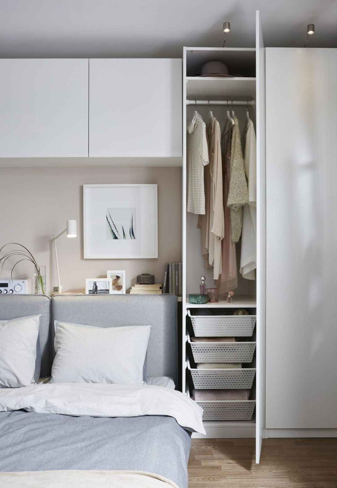Hängeschrank Schlafzimmer Ikea | Small Bedroom Wardrobe, Diy throughout Ikea Oberschrank Schlafzimmer